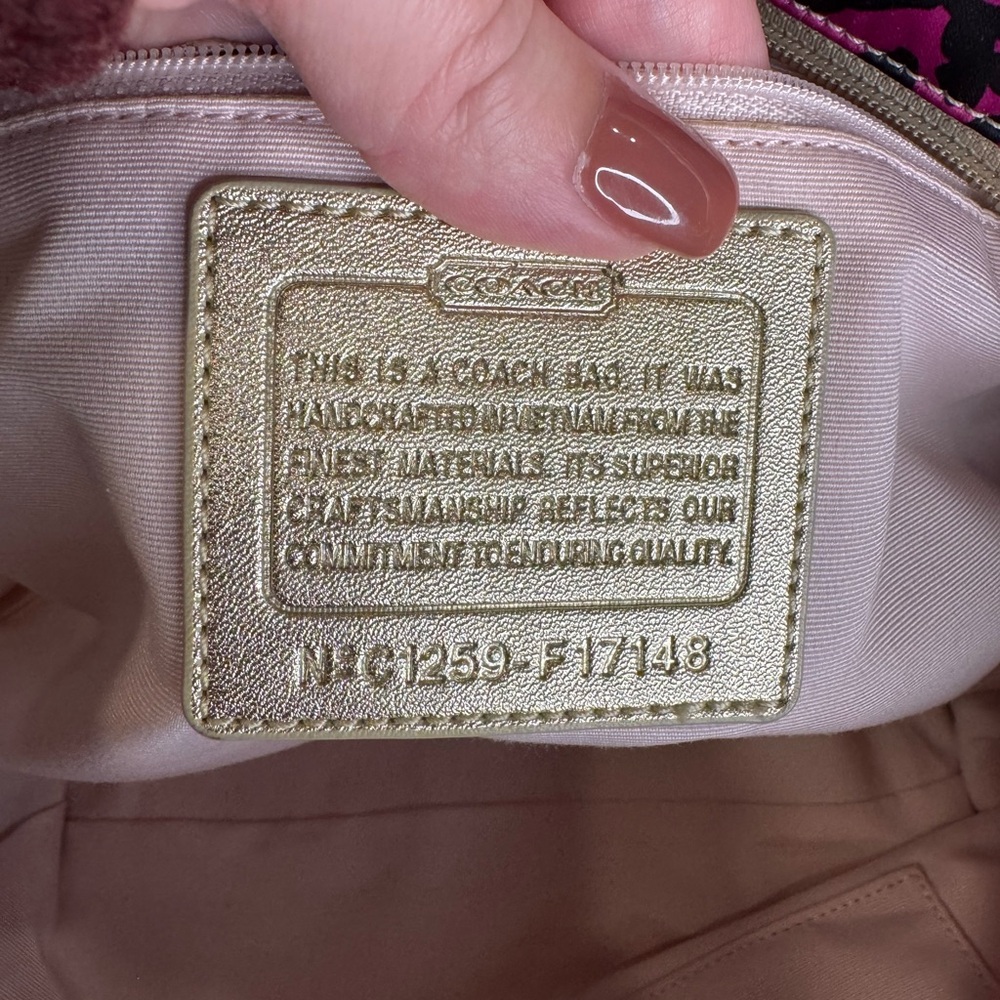 EUC Coach poppy shoulder bag/crossbody - Picture 11 of 11
